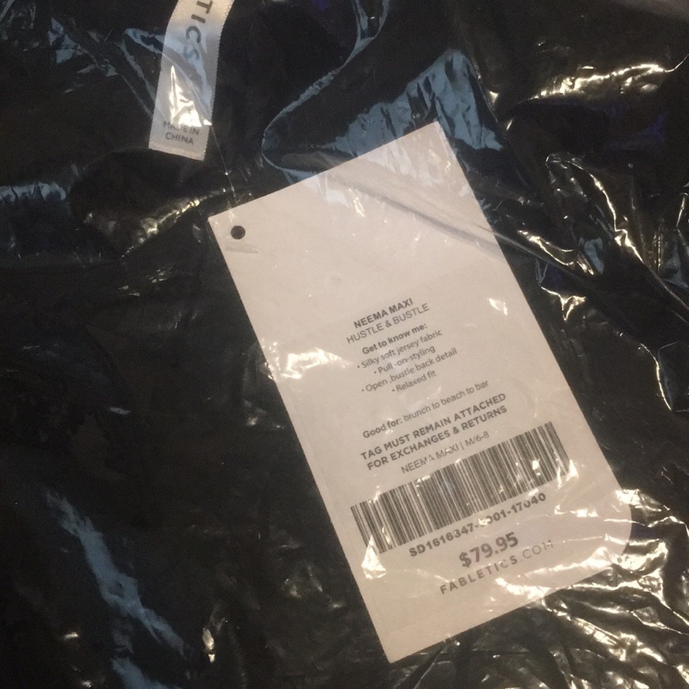 NWT Fabletics Neema Maxi Dress 👗 - Picture 4 of 5
